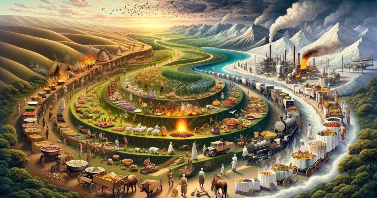 A vibrant visual celebrating international cuisine — a universe of flavors and cultures to explore through food.