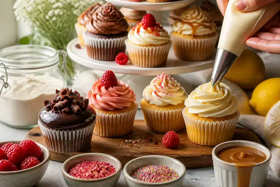 Decorating and presentation tips for gluten-free cupcakes