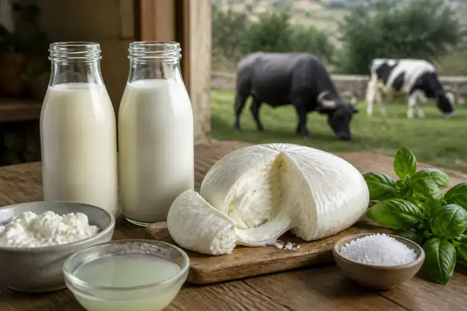 Fun facts about mozzarella and the main ingredient milk