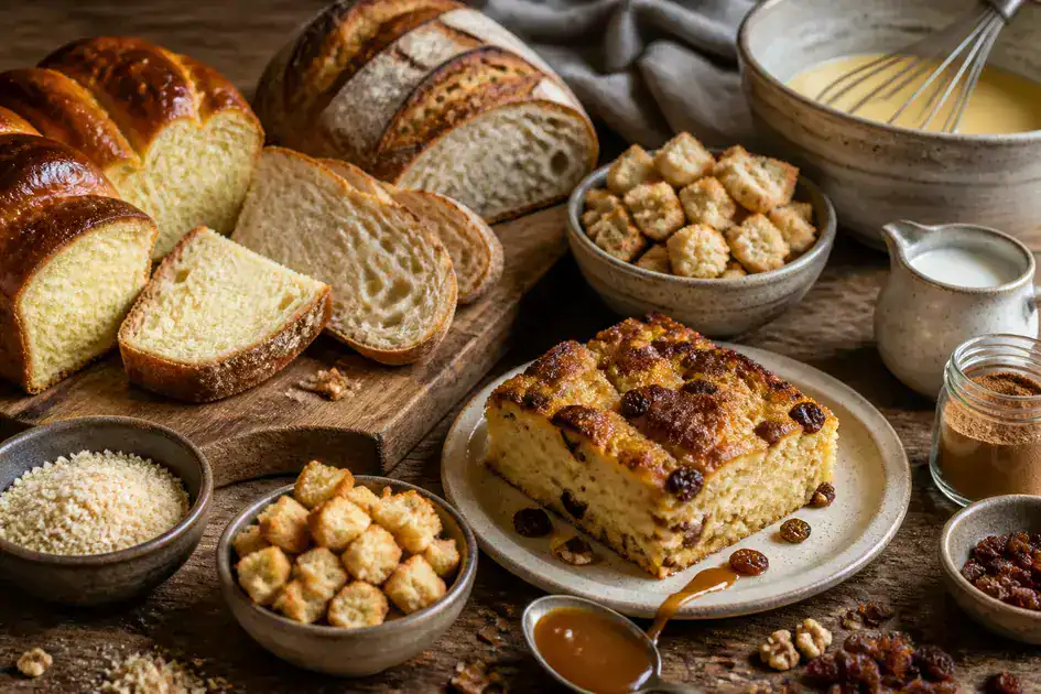 Fun facts about stale bread and bread pudding