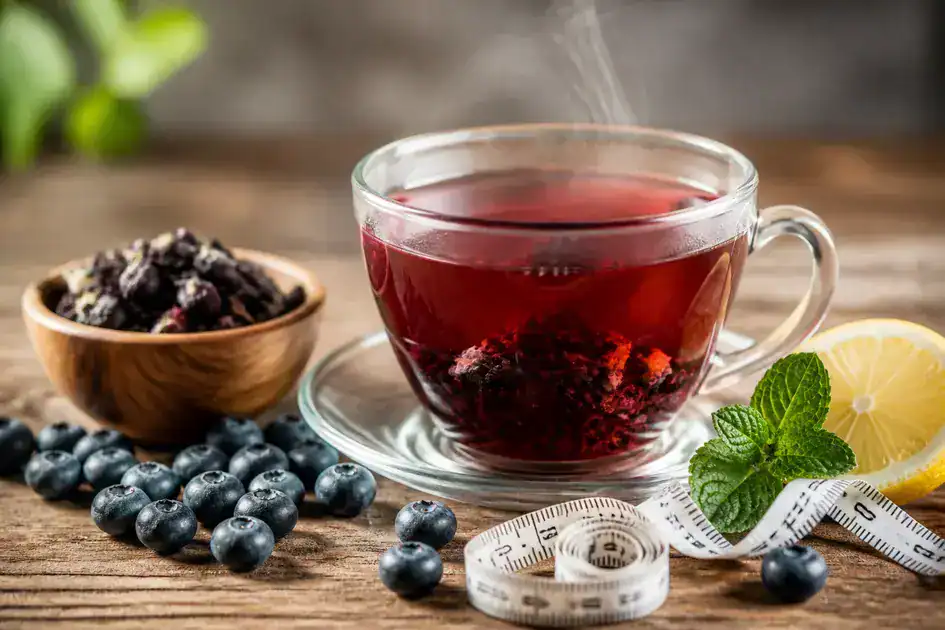 Health benefits of blueberry tea for weight loss