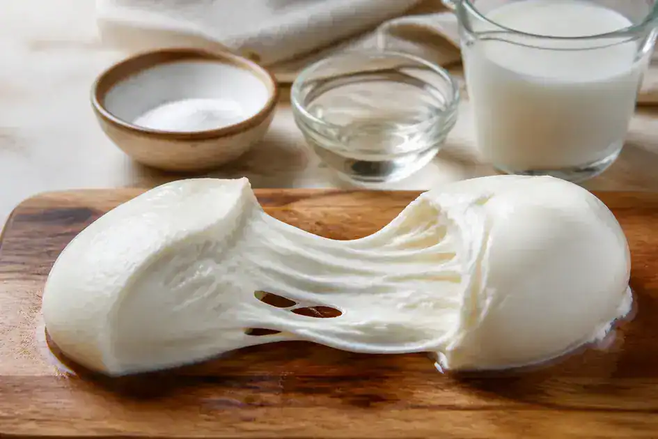 Homemade Mozzarella Cheese