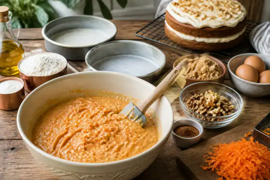 How to prepare gluten-free carrot cake