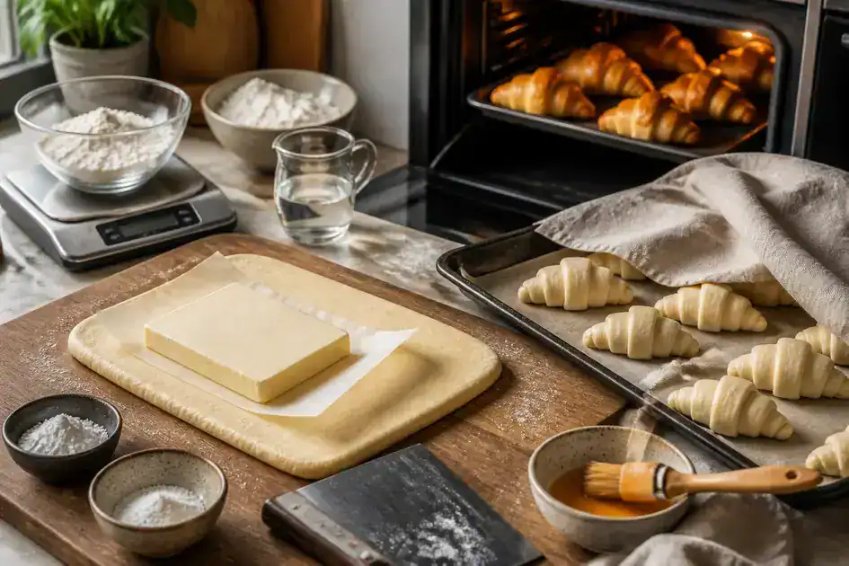 How to prepare gluten-free croissants step by step