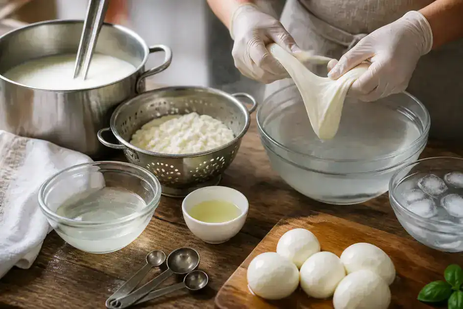 How to prepare Homemade Mozzarella Cheese step by step
