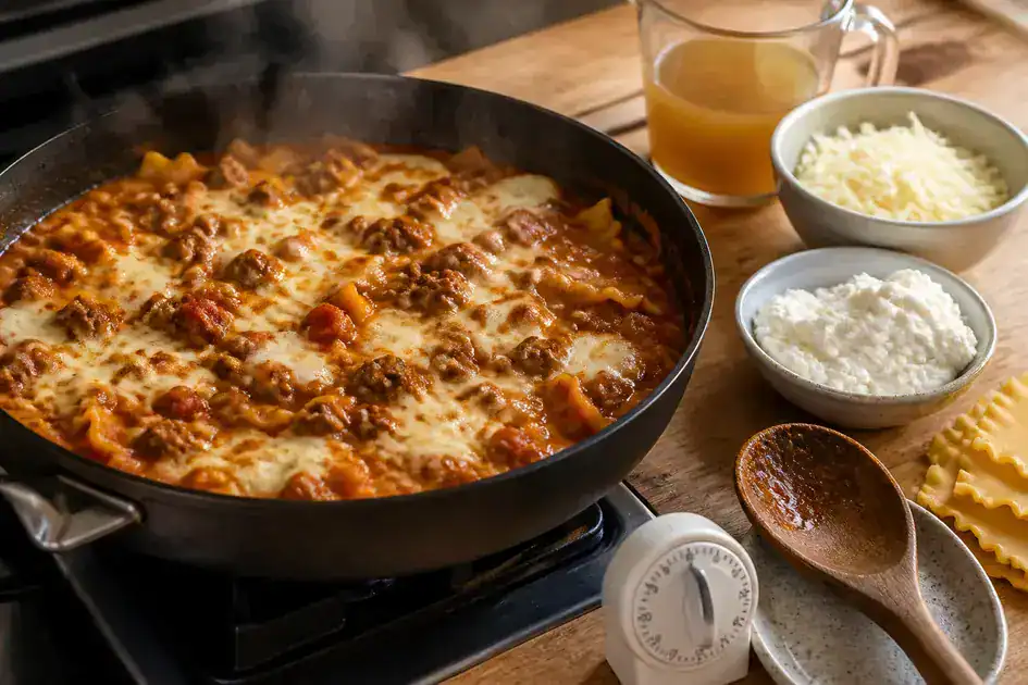 Step-by-step cooking tips and timing