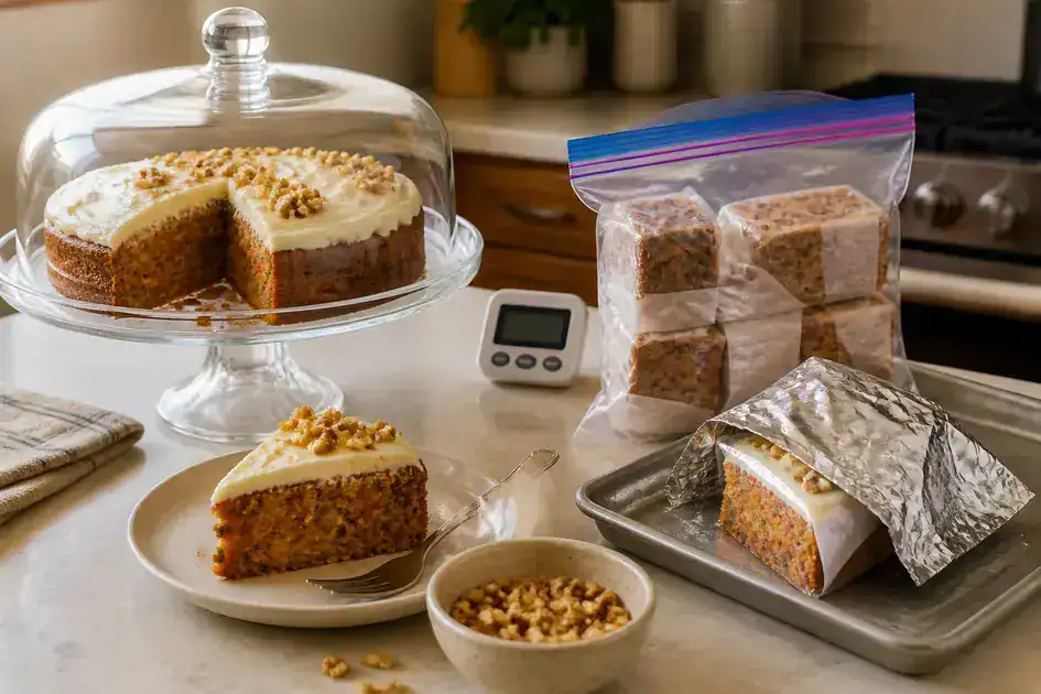 Storage, serving and reheating instructions