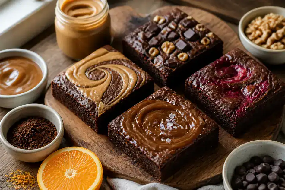 Variations and add-ins for gluten-free brownies
