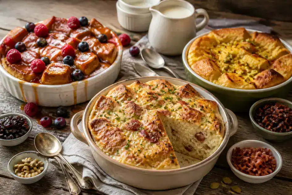 Variations: sweet, savory and international twists