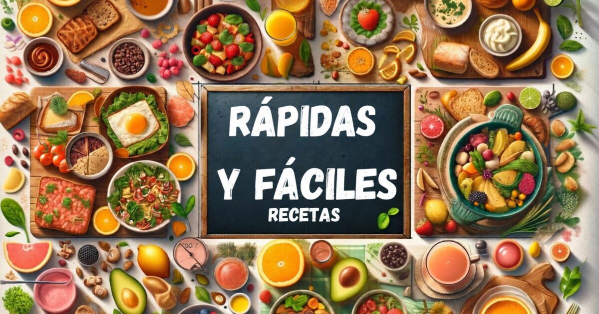 Recetas rápidas y fáciles 2 Recetas rápidas y fáciles para transformar tu cocina diaria.