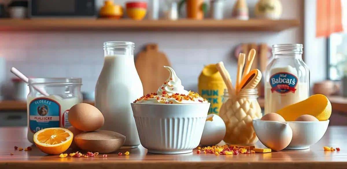 Ingredientes do Pudim de Leite com Babaçu