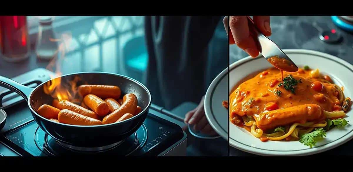 Método de Preparo do Currywurst