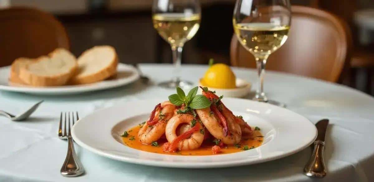Servindo e Apreciando o Pulpo a la Gallega