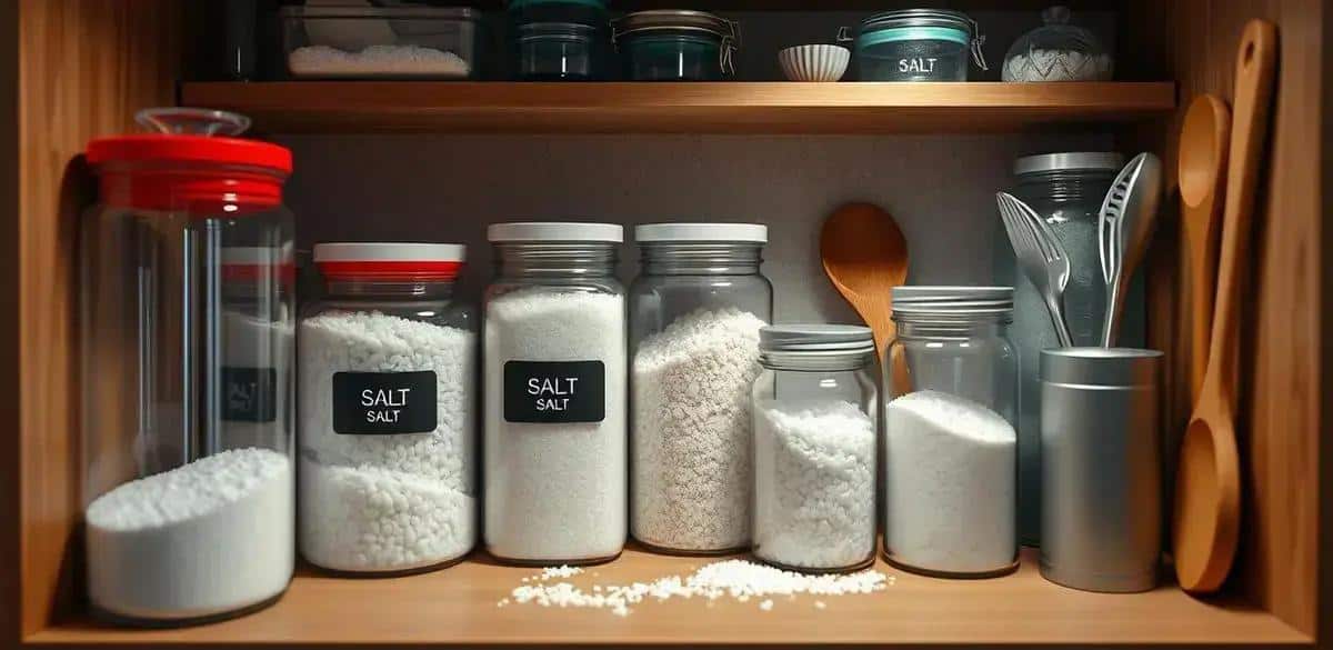 Dicas para conservar sal no saleiro