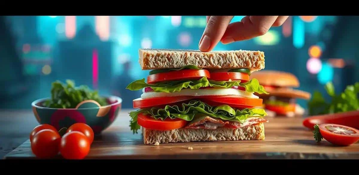 Método de Preparação do Sanduíche Integral Método de Preparação do Sanduíche Integral