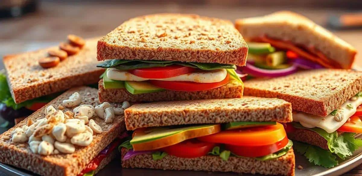 Sugestões de Recheios para Sanduíches Integrais Sugestões de Recheios para Sanduíches Integrais