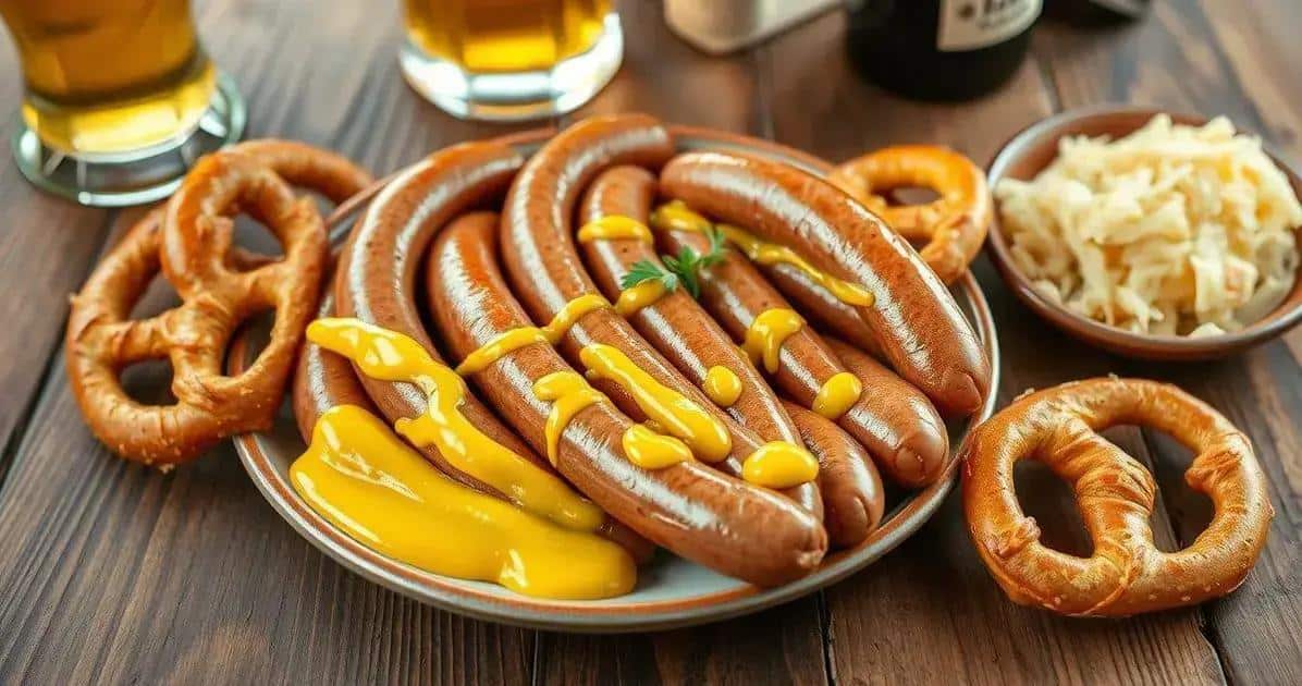 Acompanhações ideais para Weisswurst
