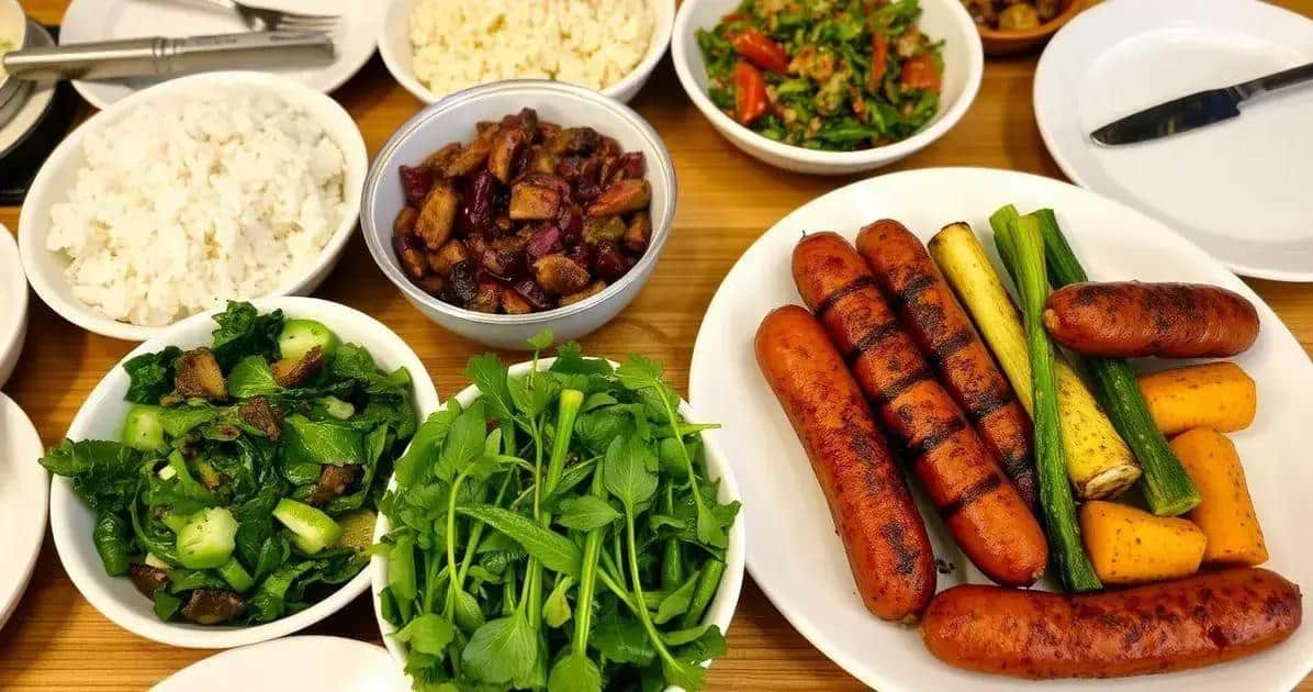 Melhores Acompanhamentos para Linguiça Caseira