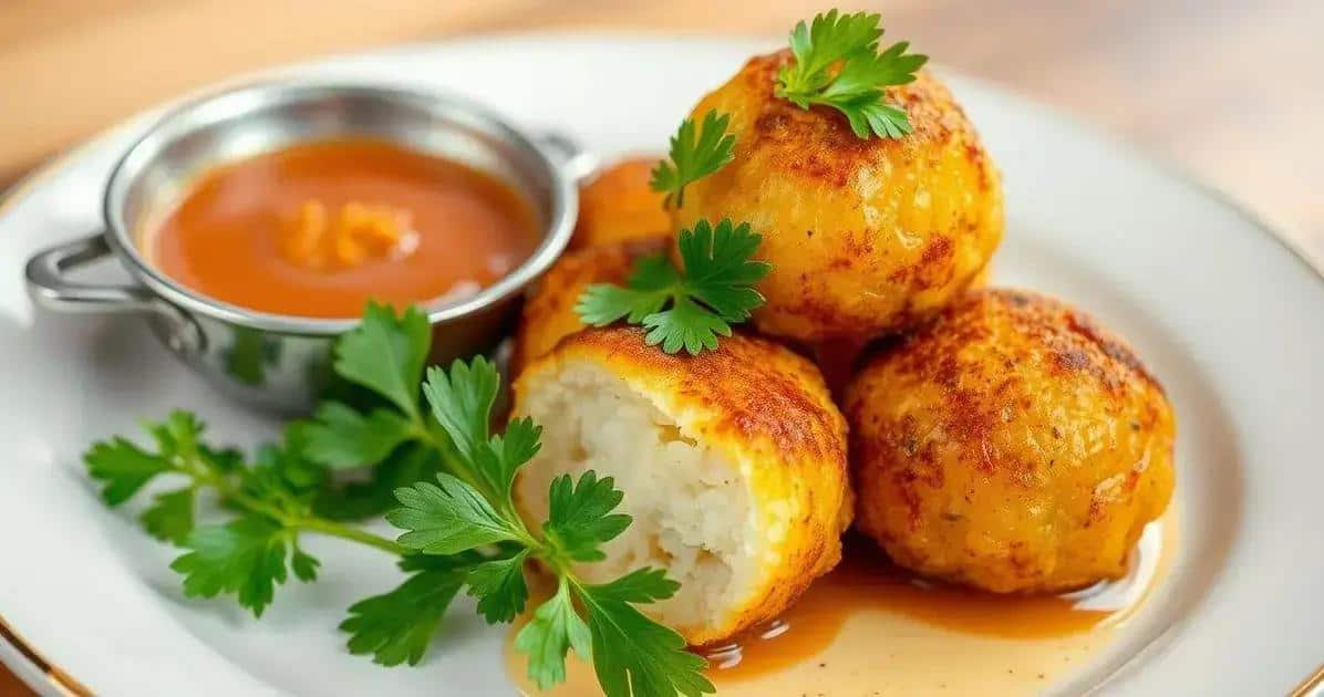 Bolinho de Bacalhau: Aprenda a Fazer Este Delicioso Petisco em Casa