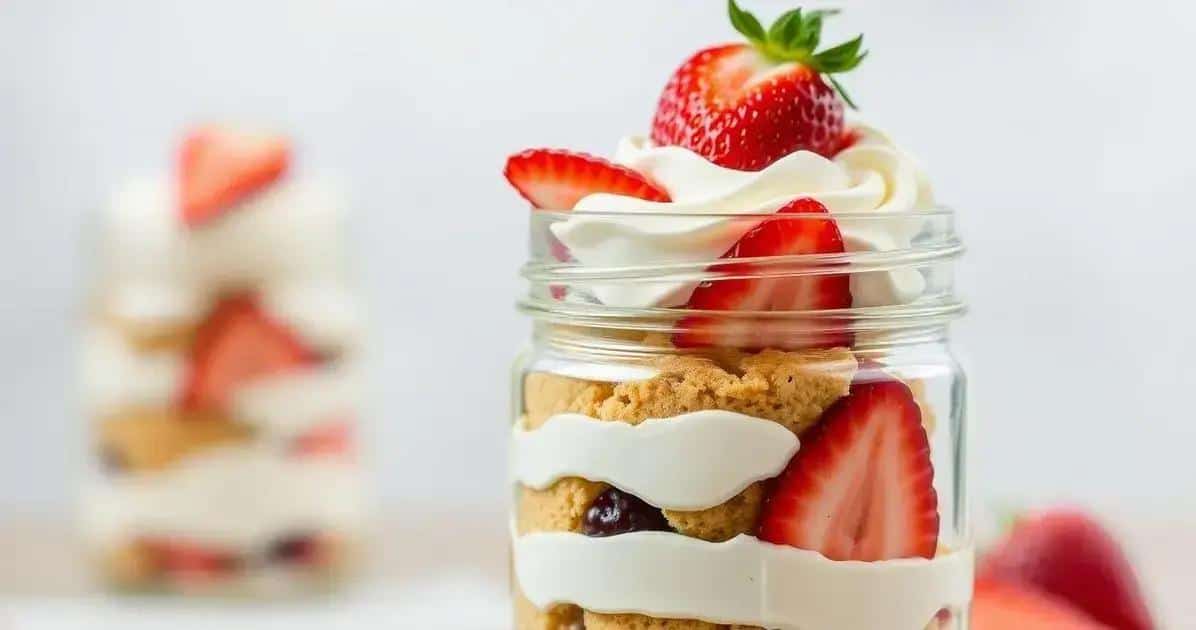 Bolo no Pote com Chantilly - Bolo no Pote “Cama e Confeitos”