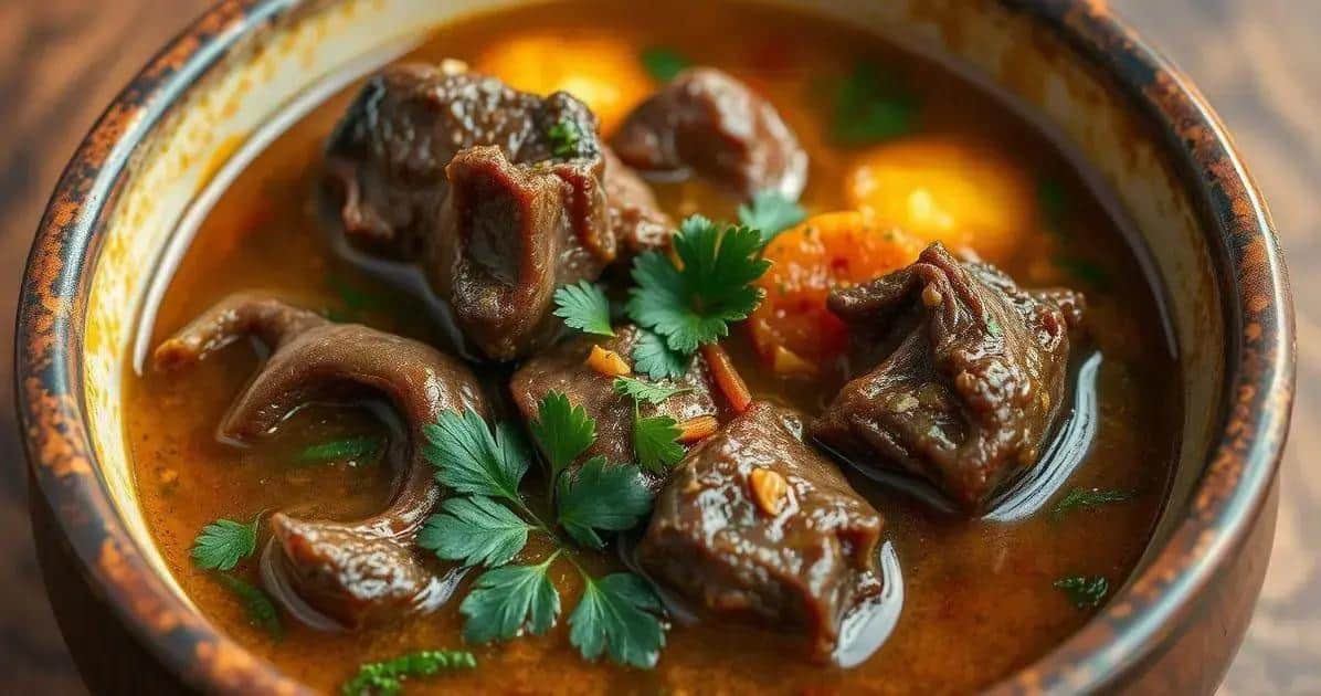Caldo de Mocotó: Aprenda a fazer esse prato saboroso e nutritivo