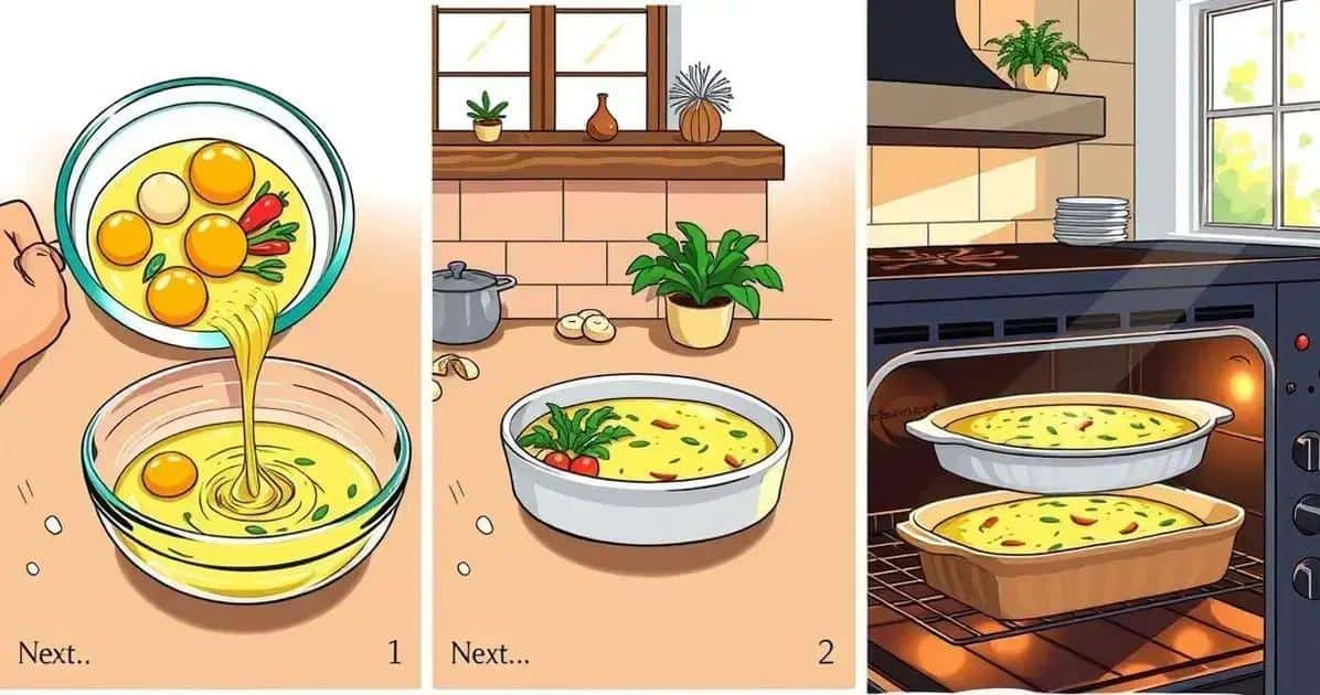 Como Preparar a Omelete de Forno Prático