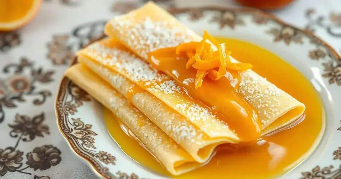 Crêpes Suzette: A Deliciosa Receita que Surpreende a Todos
