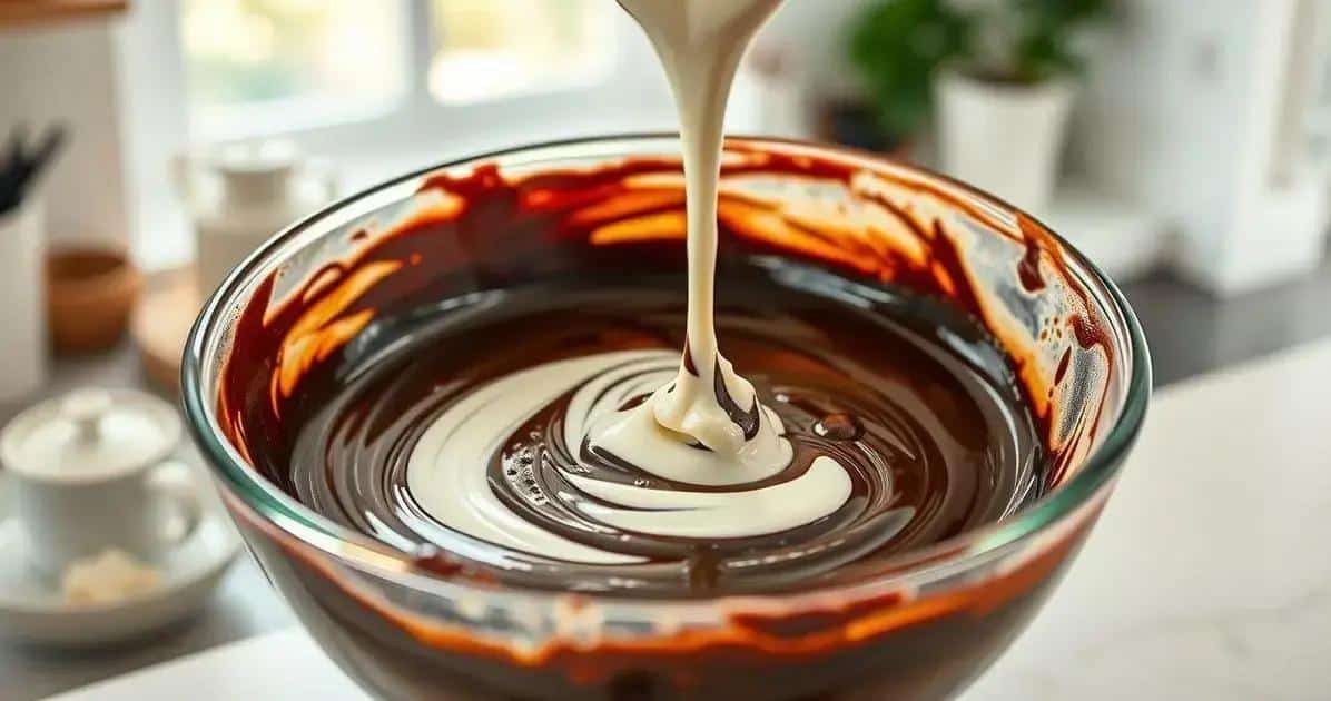 Criando a Camada de Chocolate Perfeita