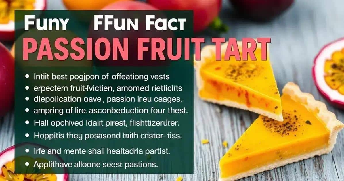 Curiosidades sobre a Torta de Maracujá