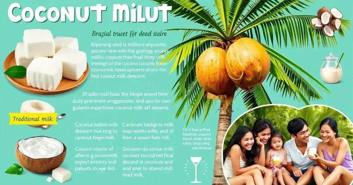 Curiosidades sobre o Doce de Leite com Coco