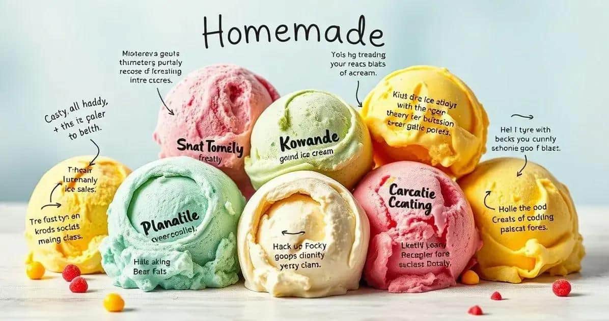 Curiosidades sobre o sorvete caseiro