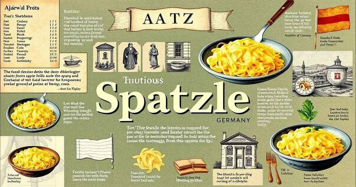 Curiosidades sobre Spätzle