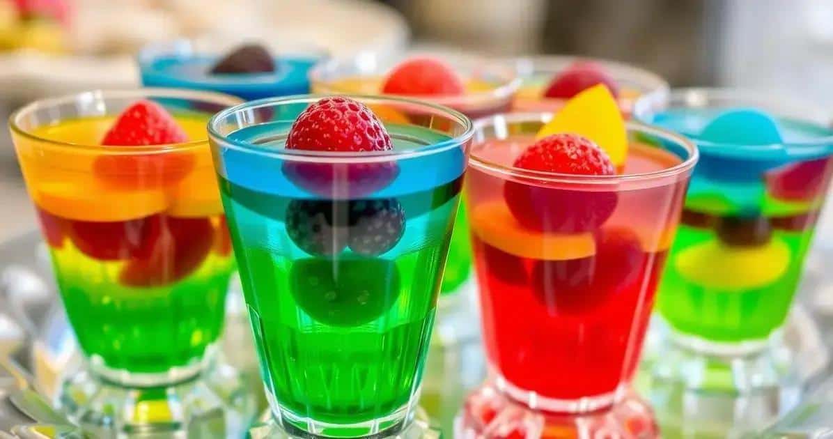 Dicas para Montagem da Gelatina Colorida Dicas para Montagem da Gelatina Colorida