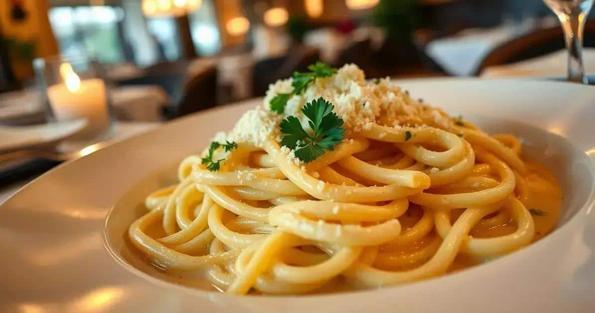 Fettuccine Alfredo: Aprenda a fazer essa receita deliciosa e cremosa