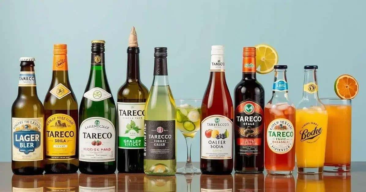 Harmonização do Tareco com Bebidas