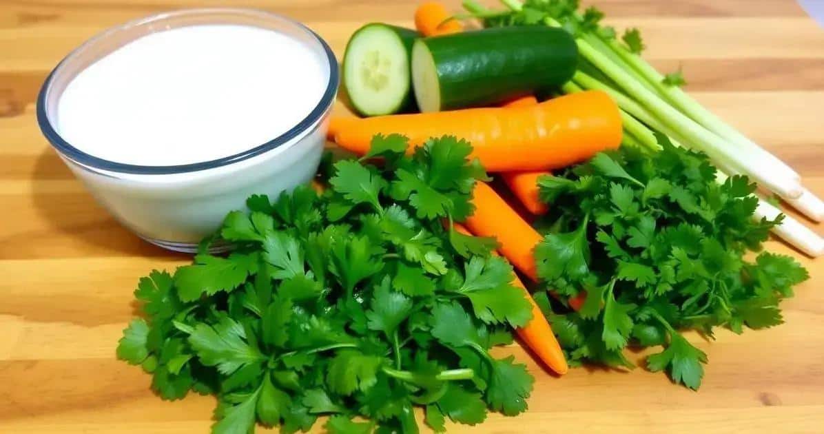 Ingredientes da Raita