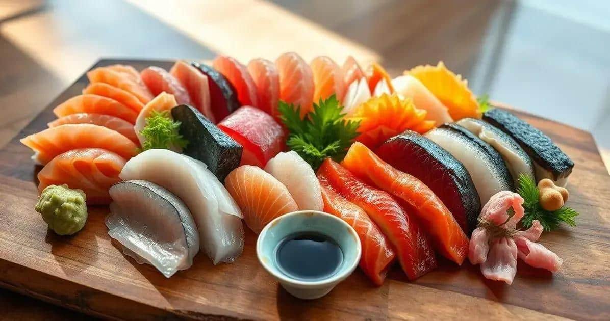 Ingredientes do Sashimi