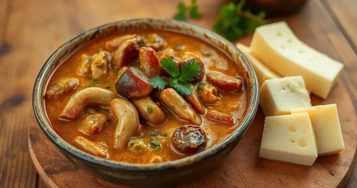 Ingredientes para o Angu Mineiro
