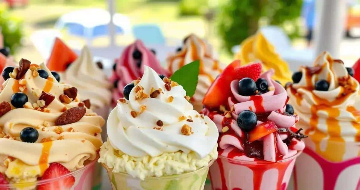 Melhores acompanhamentos para o sorvete caseiro