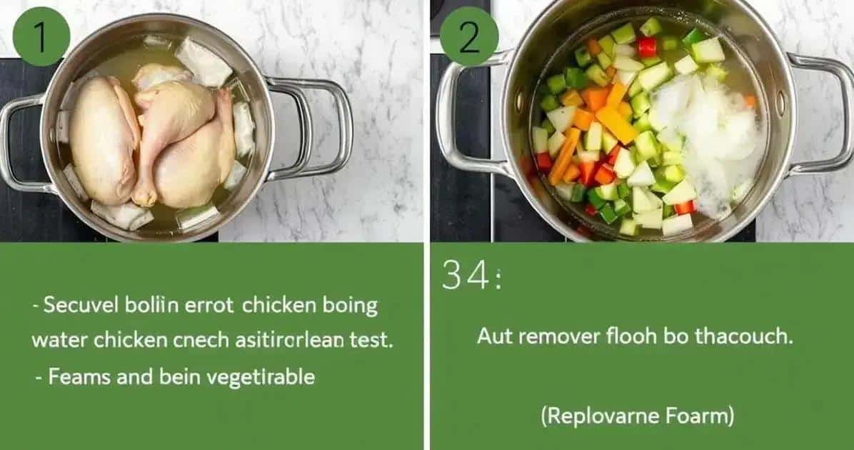 Método de Preparação do Caldo de Frango