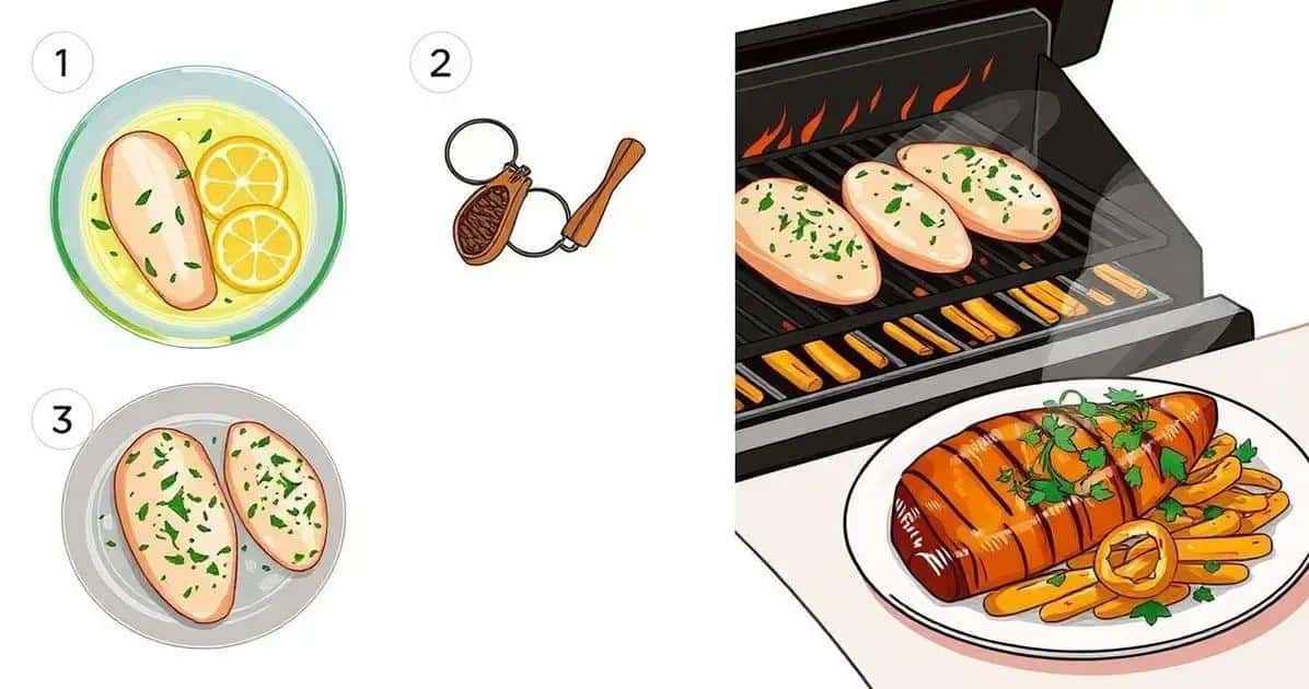 Método de Preparação do Filé de Frango Grelhado