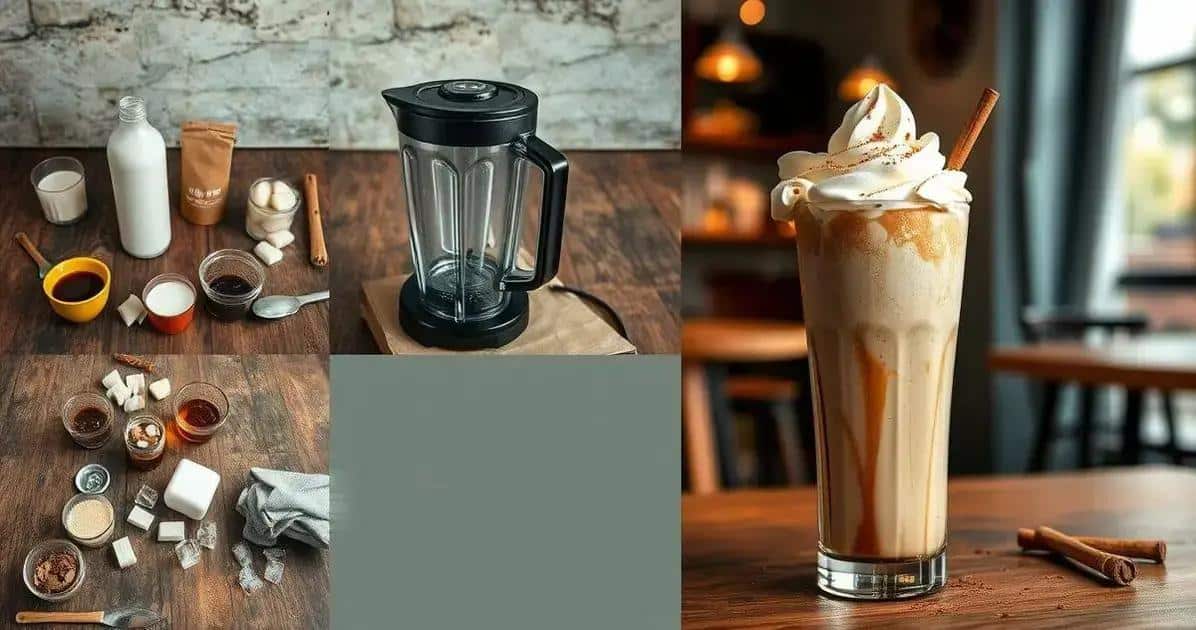 Método de Preparação do Shake de Café com Leite
