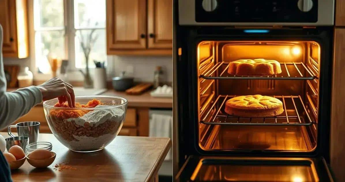 Método de Preparo do Bolo de Cenoura
