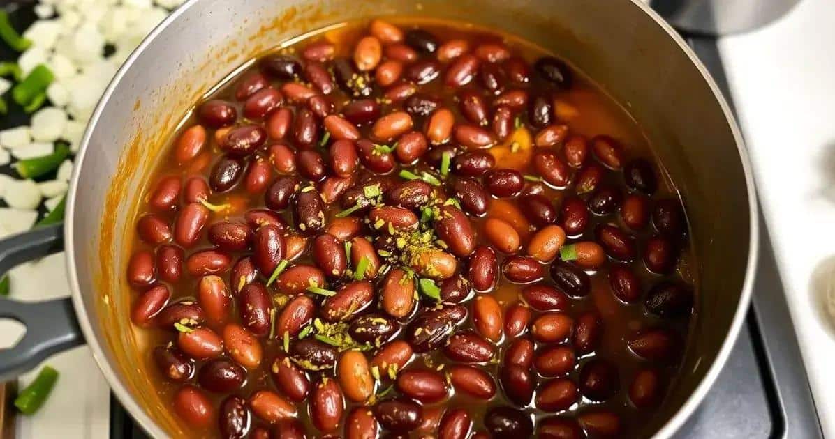 Método de Preparo do Feijão Temperado Rápido