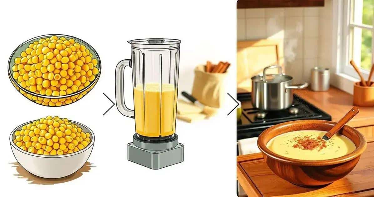 Método de Preparo do Mingau de Milho
