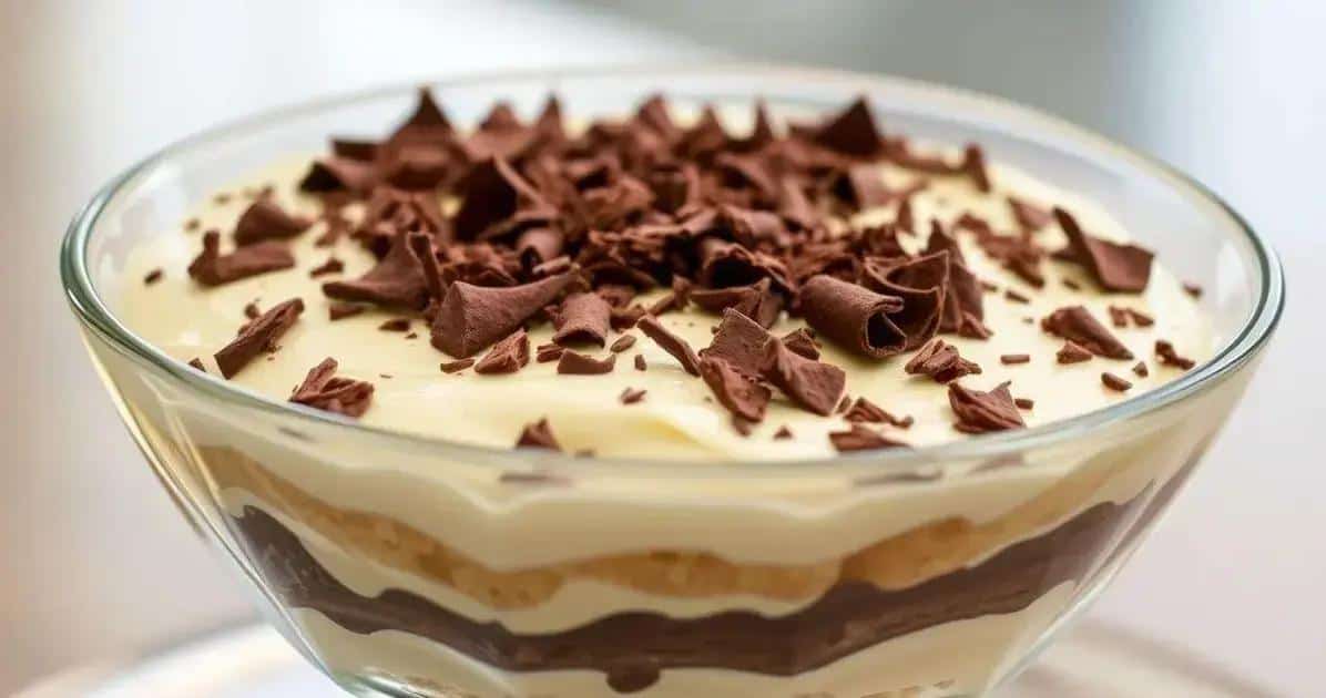 Pavê rápido e cremoso: O doce ideal para suas festas de forma prática