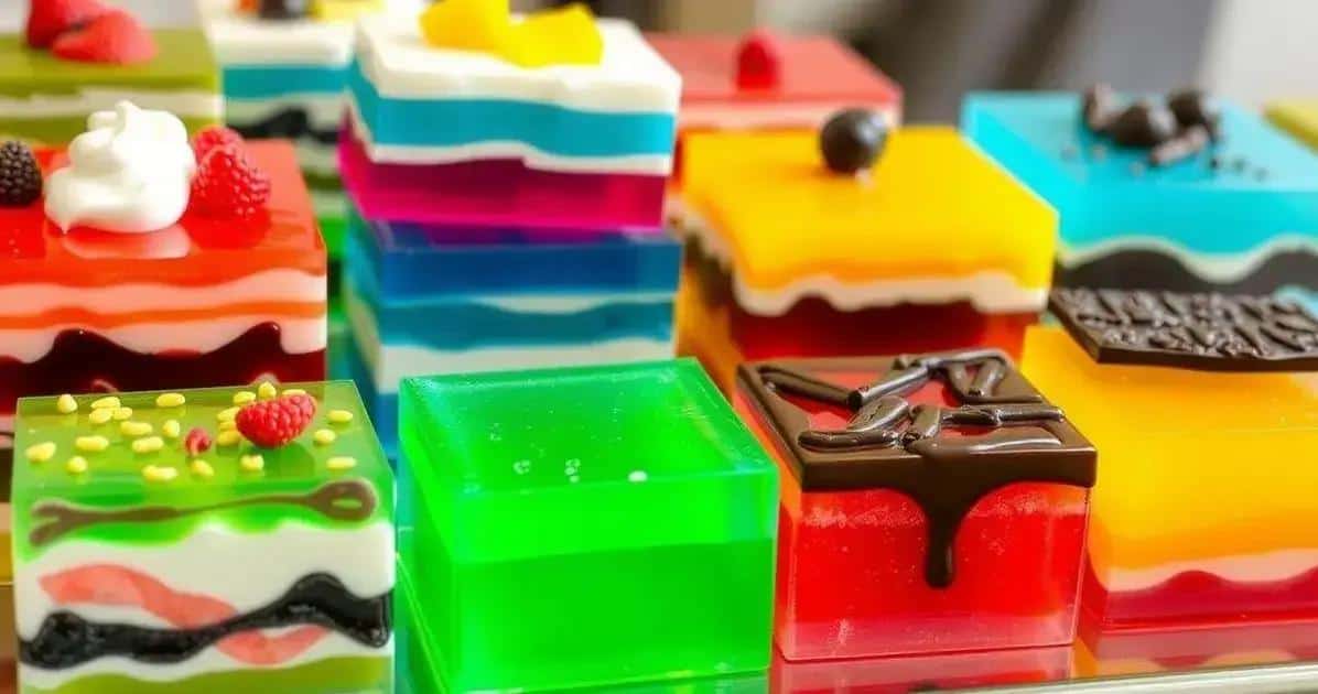 Variações Criativas da Gelatina Colorida