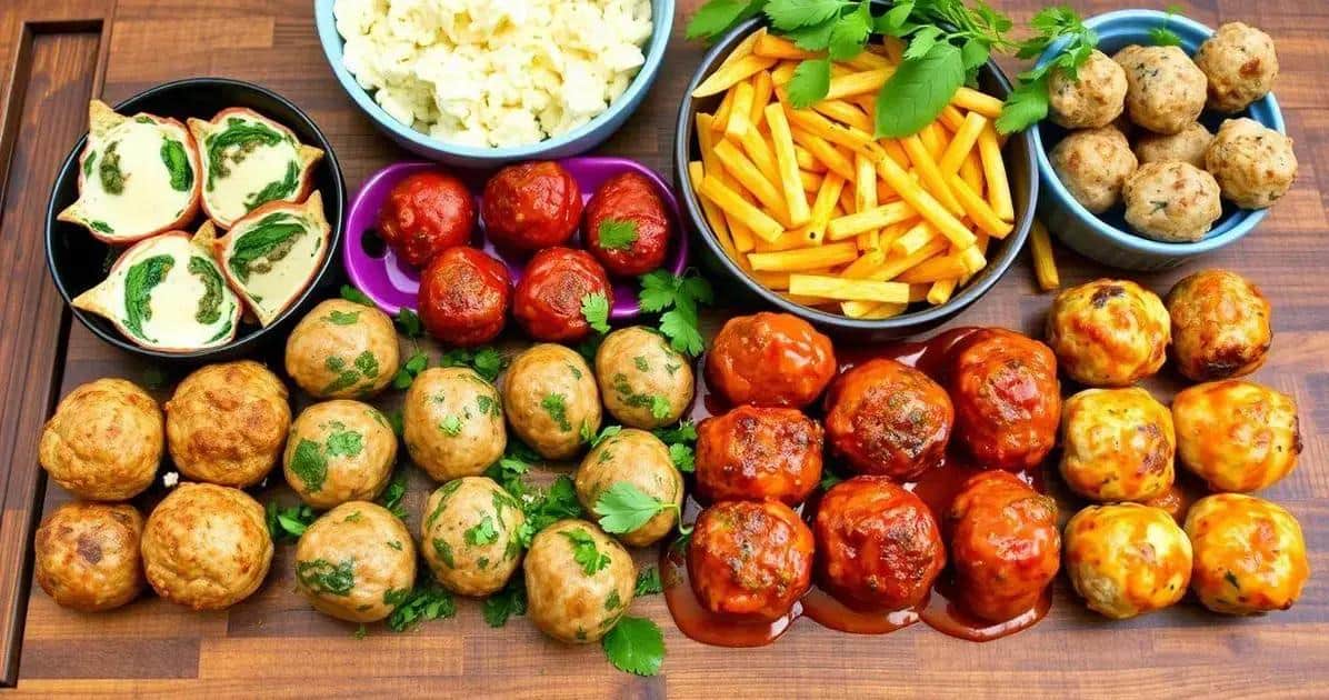 Variações de Receitas de Bolinho de Carne