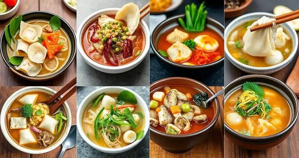 Variantes da Sopa de Wonton pelo Mundo