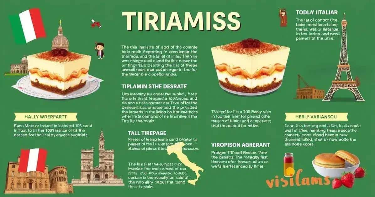 Curiosidades sobre o Tiramisù